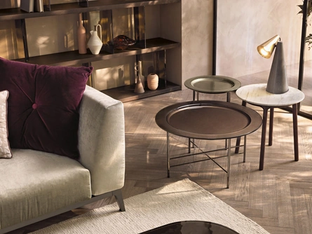 Tavolino tondo En di Fiam