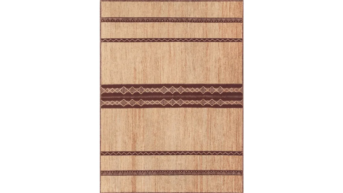 Tappeto Nema Natural Brown di Amini
