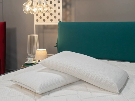 Guanciale Turchese in memory ergonomico traspirante di Dorelan