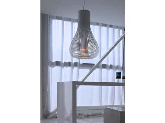 Lampada a sospensione in tessuto di Flos