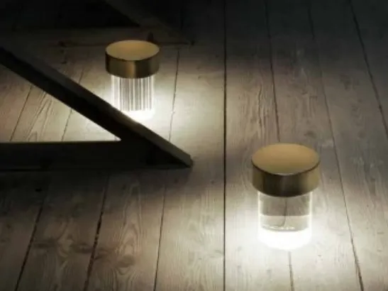 Lampada da tavolo in vetro Last Order di Flos