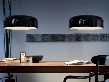 Lampada a sospensione in metacrilato con finitura lucida Smithfield Suspension di Flos