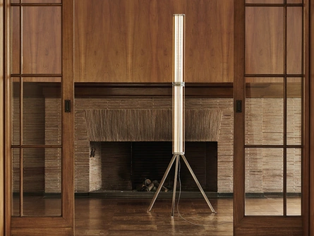 Lampada in vetro SuperWire Floor di Flos