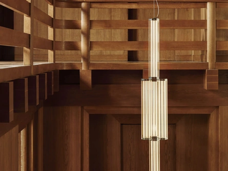 Lampada in vetro SuperWire Suspension di Flos