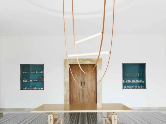 Lampada di design in gomma Wireline di Flos