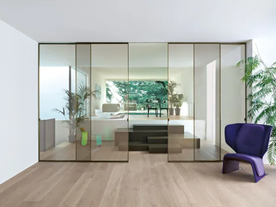 Porta Sherazade Slide di Glas Italia