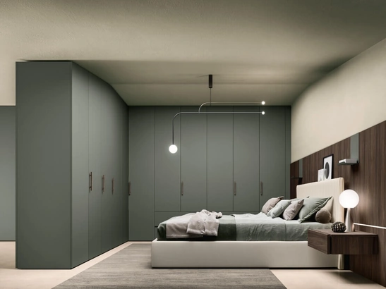 Armadio battente angolare Alterna SM2005 di Zalf