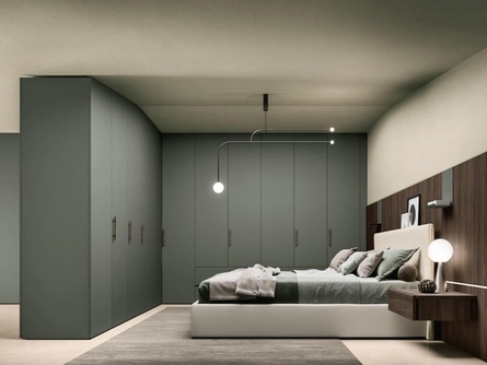 Armadio battente angolare Alterna SM2005 di Zalf