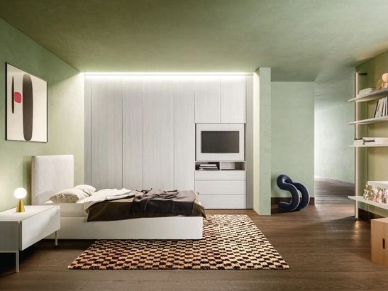 Armadio battente Alterna SM2009 di Zalf