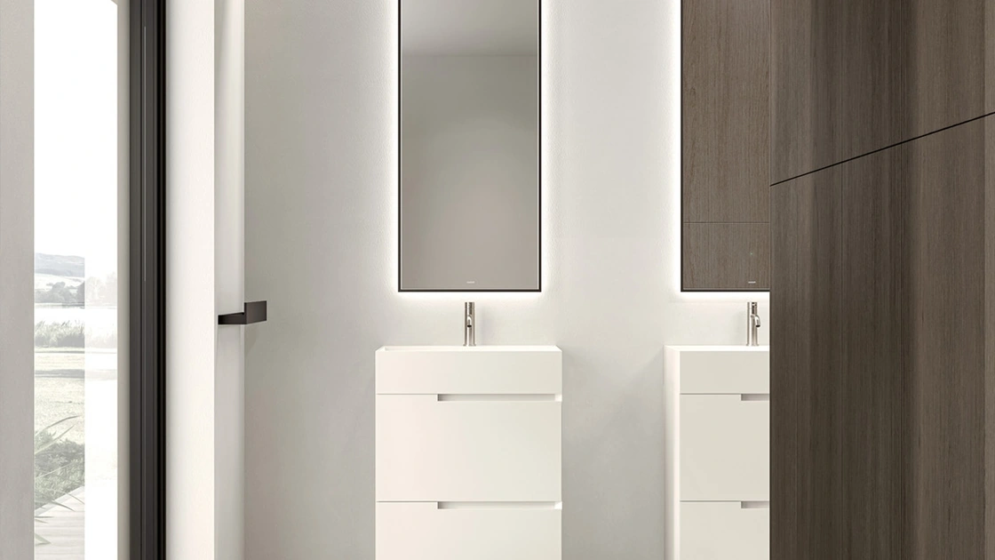 Mobile da Bagno a terra Modern Bianco di Casabath