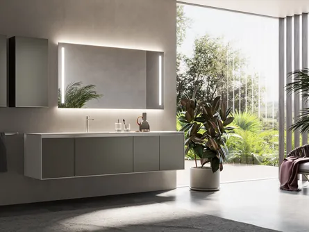 Mobile da Bagno sospeso Corretto 03 di Inda