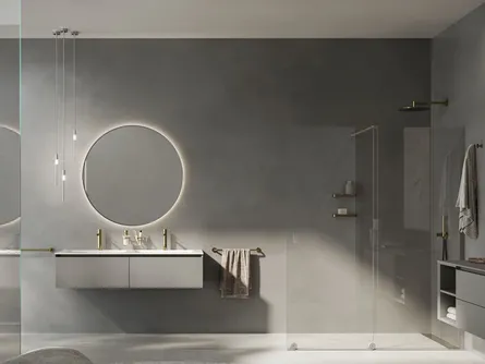 Mobile da Bagno sospeso Acuto 01 di Inda