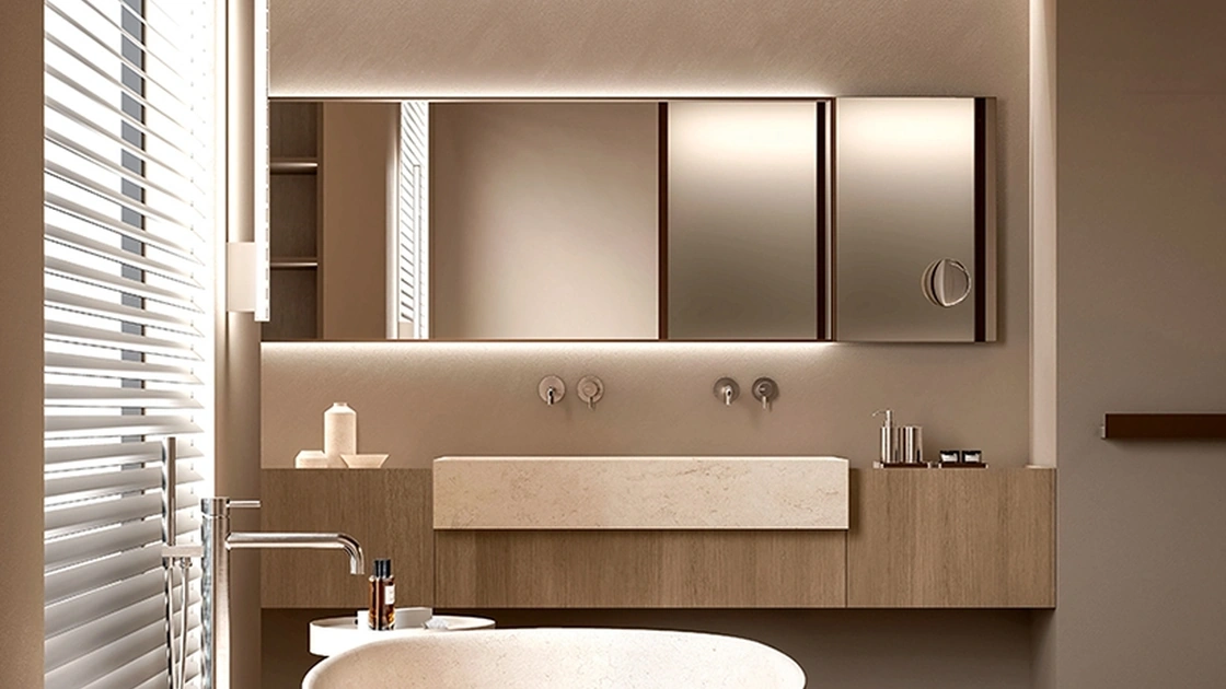Mobile da Bagno sospeso Living Evolution 06 di Casabath