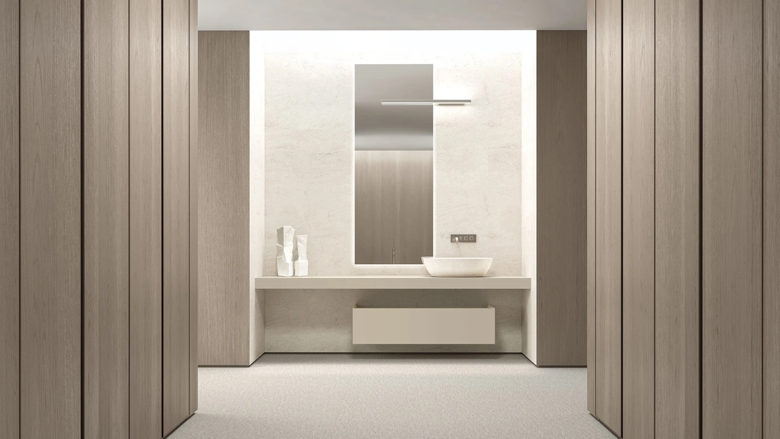 Mobile da Bagno Modern laccato Biscotto di Casabath