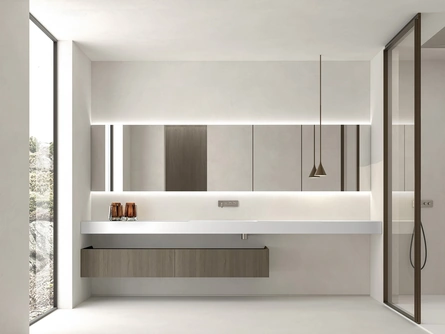 Mobile da Bagno sospeso Modern Rovere Sand di Casabath