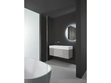 Mobile da Bagno sospeso S40 in laccato Londra lucido di Casabath