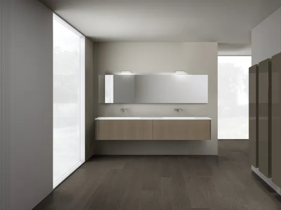 Mobile da Bagno S40 in Rovere Cenere di Casabath