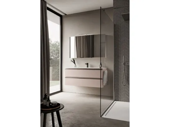 Mobile da Bagno sospeso System 04 di Ideagroup