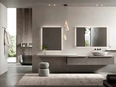 Mobile da Bagno sospeso Testadura 04 di Inda