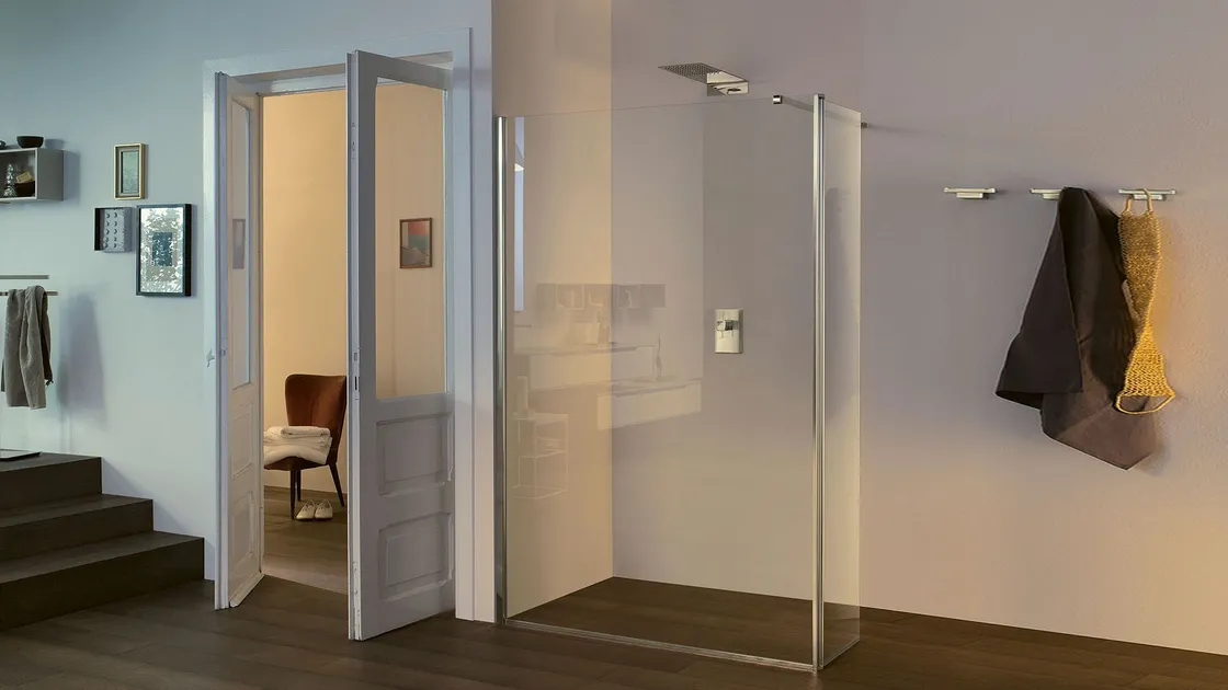 Box Doccia Walk In Deflettore di Inda