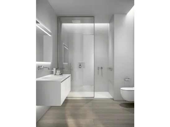 Mobile da Bagno XL in laccato opaco Bianco Artex di Casabath
