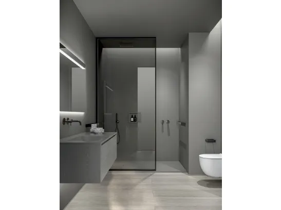 Mobile da Bagno sospeso XL Rovere Color verniciato Vulcano di Casabath