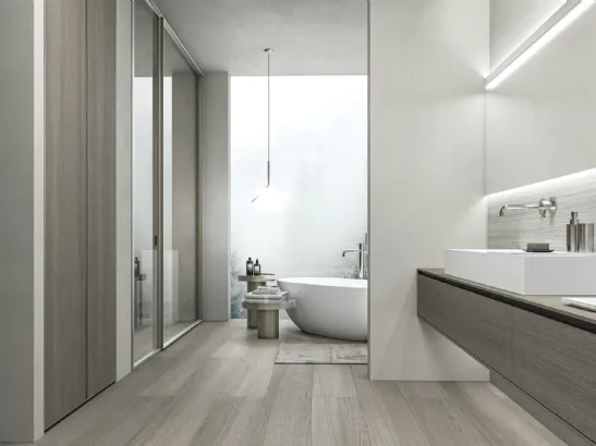 Mobile da Bagno XL in Rovere naturale di Casabath