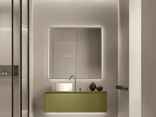 Mobile da Bagno sospeso Zero 15 Oliva di Casabath