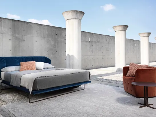 Letto con testiera  New York Air di Saba