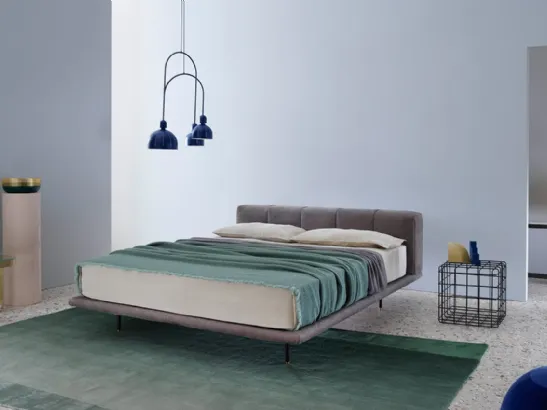 Letto in tessuto Pixel Air di Saba