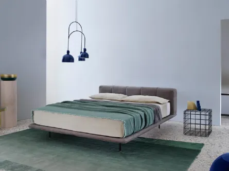 Letto in tessuto Pixel Air di Saba