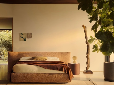 Letto con contenitore Milo di Bolzan Letti