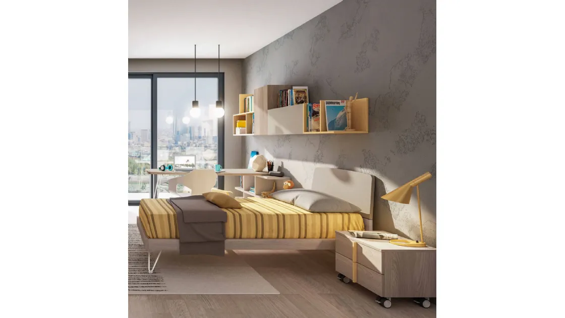 Letto singolo Bandy di Zalf