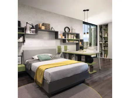 Letto singolo Bed 45 di Zalf