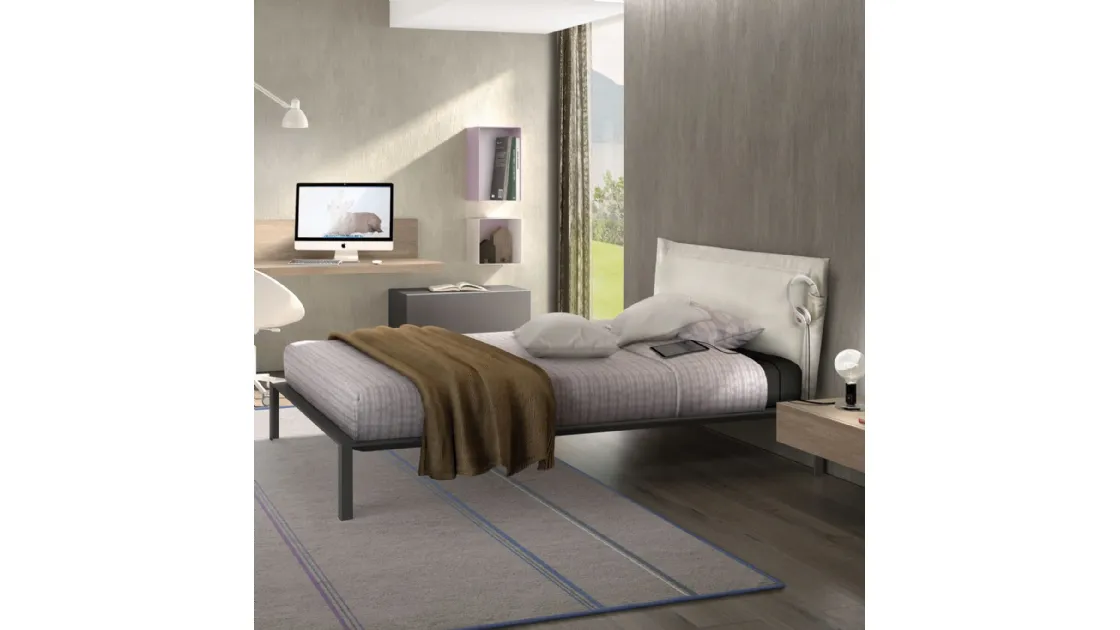 Letto singolo Corner di Zalf