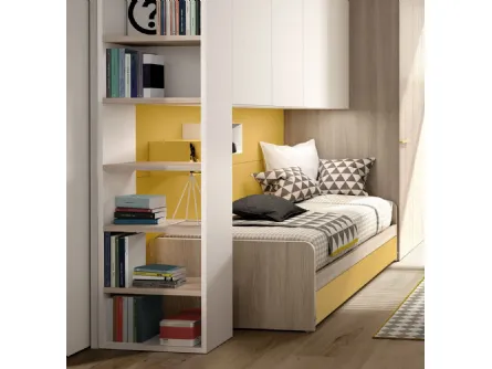 Letto Singolo Sandwich Line di Zalf
