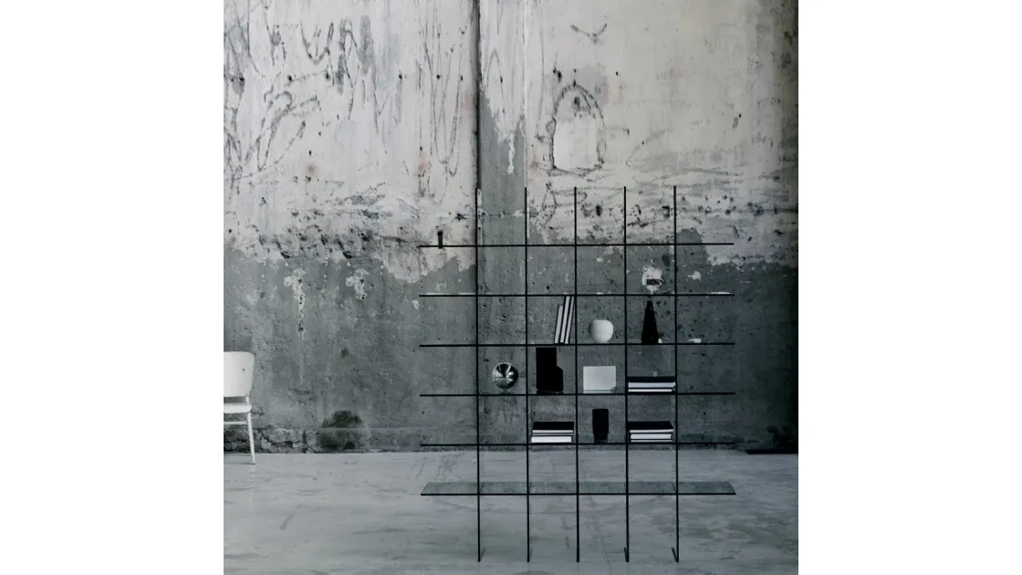 Libreria Glass Shelves 1 di Glas Italia