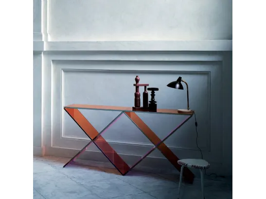 Mobile ingresso XX in cristallo di Glas Italia