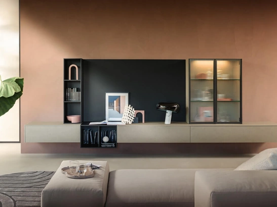 Parete Attrezzata SpaceMakers day SM2502 di Zalf