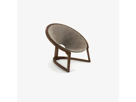Poltrona Yin and Yang Collection Lounge Chair di Riva1920