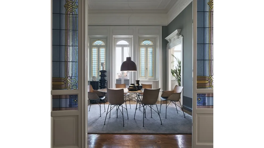 Sedia Q-Wood di Kartell
