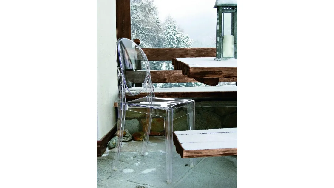Sedia Victoria Ghost di Kartell