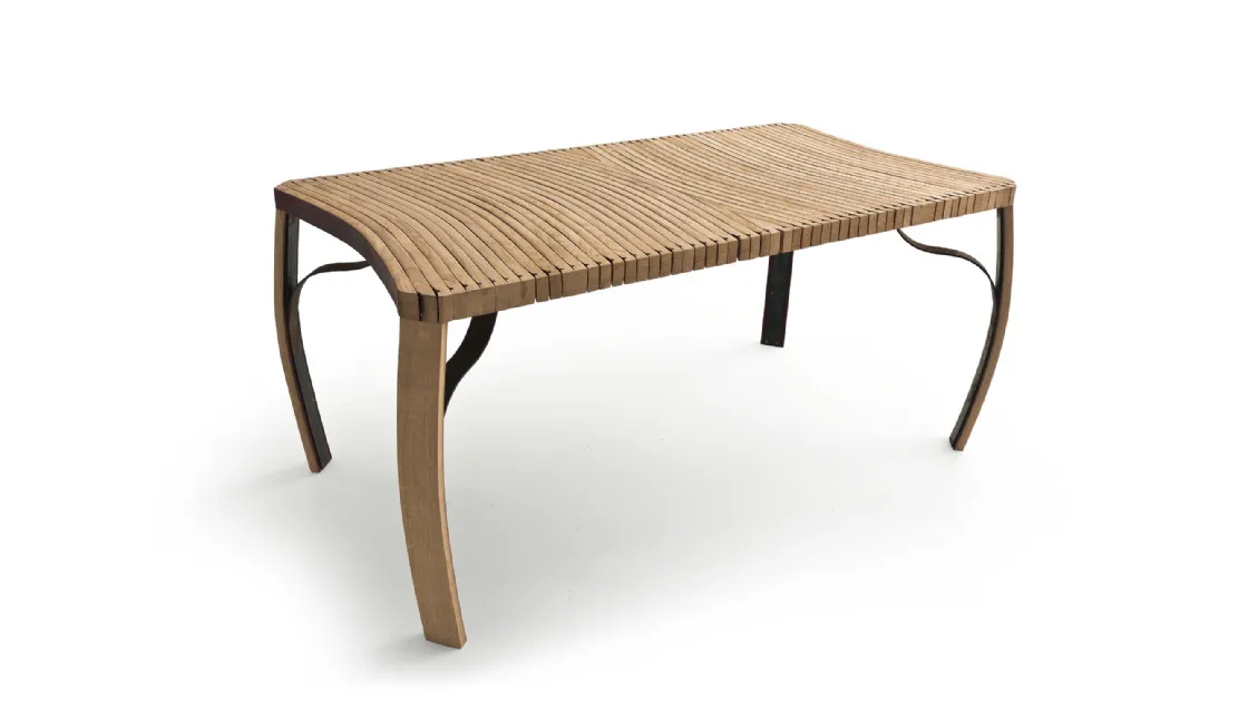 Tavolo Doga in legno di rovere di Riva1920