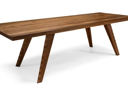 Tavolo Dovetail Table in legno massello di Riva1920