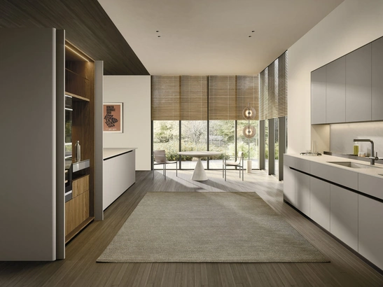 Cucina Design con penisola C09 di Copat Life