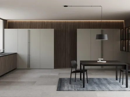 Cucina Design lineare in melaminico Sistemi 2|1|B#20 Copat Life