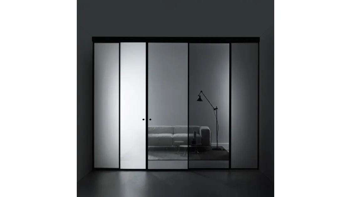 Porta per interni Aladin Slide Mono di Glas Italia
