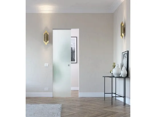 Porta scorrevole per interni Luce Vetro di Eclisse