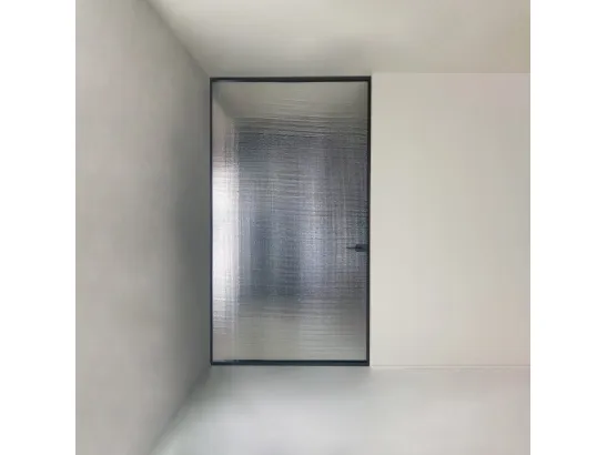 Porta per interni Sherazade Pivot Plain di Glas Italia