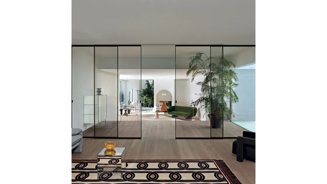 Porta per interni Sherazade Slide di Glas Italia